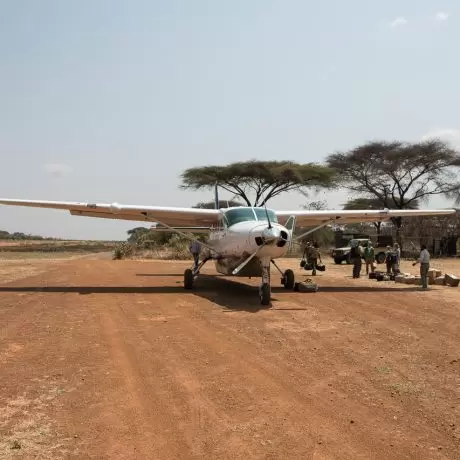 Ikuu Airstrip Katavi Day 1 Landing