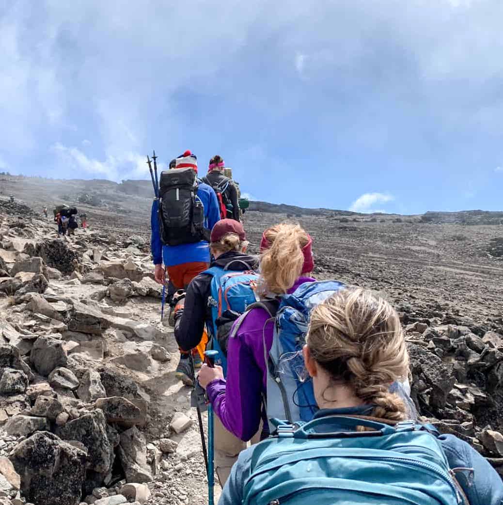 8 Days Lemosho Route